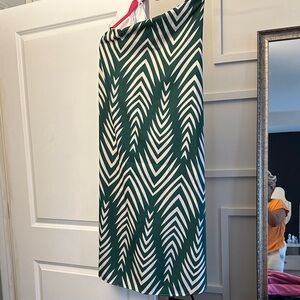 Elegant Chevron Pencil Skirt